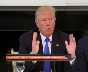 Donald Trump minta Senator tangguh percutian demi Obamacare