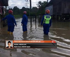 Perkembangan banjir di Kota Belud