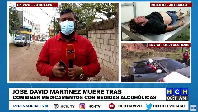 ¡Hombre termina muerto tras combinar medicamentos con bebidas alcohólicas!
