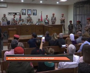Seorang tentera Jordan dipenjara seumur hidup