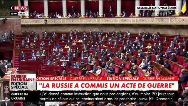 Guerre en Ukraine - Regardez le discours du Premier ministre Jean Castex à l’Assemblée nationale: Nous faisons face à un tournant dans l’histoire de l’Europe et de notre pays - VIDEO
