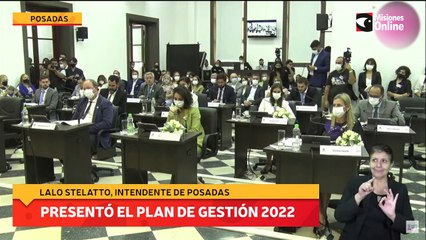 Download Video: Presentó el plan de gestión 2022 y dió inicio al período de sesiones en el Concejo Deliberante