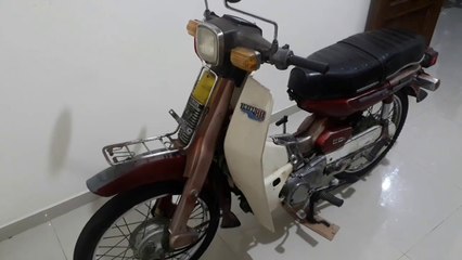 yamaha bebek merah motor emak emak jaman dulu