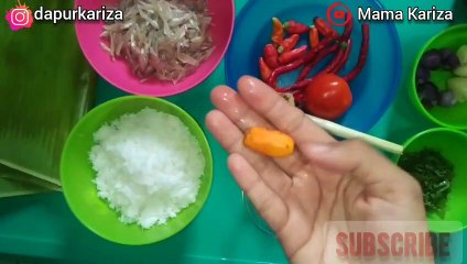 Pepes Ikan Teri Basah