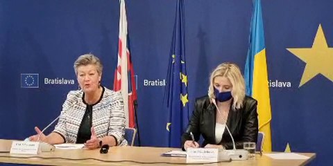 komisárka pre vnútorné záležitosti Ylva Johansson