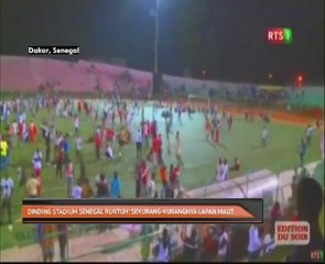 Dinding stadium Senegal runtuh, sekurang-kurangnya lapan maut