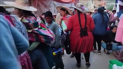 Tragedia en el carnaval de Bolivia por un atropello masivo con varios muertos