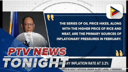 BSP forecasts February inflation rate at 3.2%