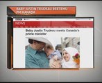 Bayi istimewa Justin Trudeau Adam Bilan bertemu PM Kanada