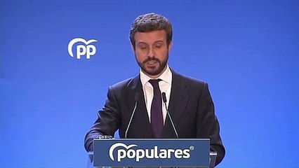 Casado: Lamento lo que haya hecho mal