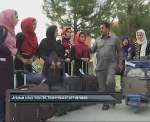 Afghan girls' robotic team finally get US visas