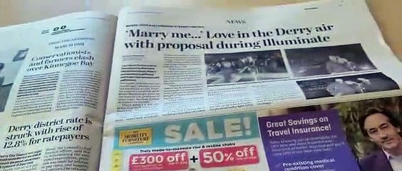 Here's what's in the Derry Journal today