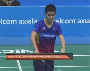 Jun Wei ke final Badminton Siri Antarabangsa Malaysia 2017