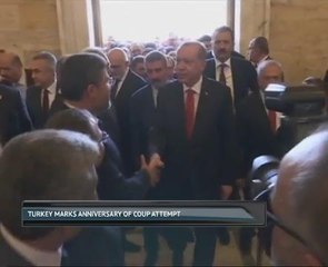 Turkey marks anniversary of coup attempt
