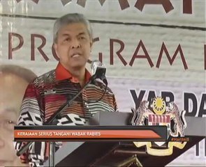 Kerajaan serius tangani wabak rabies