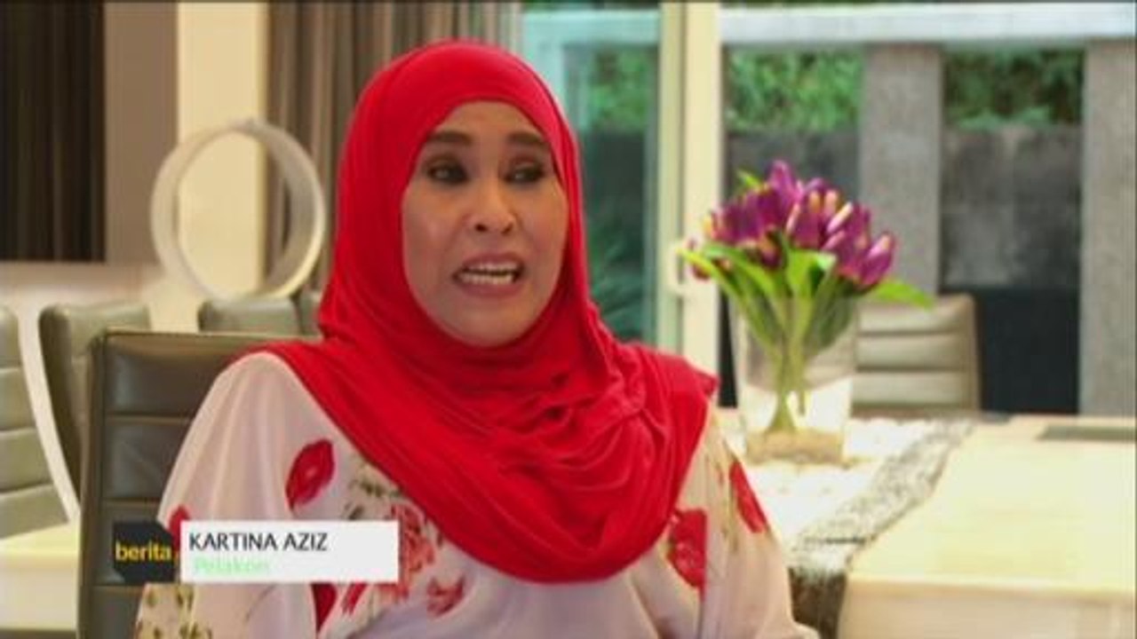 Kartina Aziz masih aktif berlakon