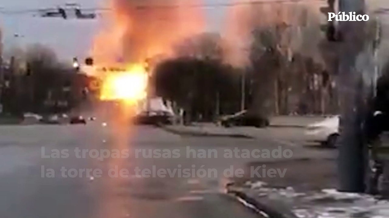 Así han sido los bombardeos en Kiev y Járkov