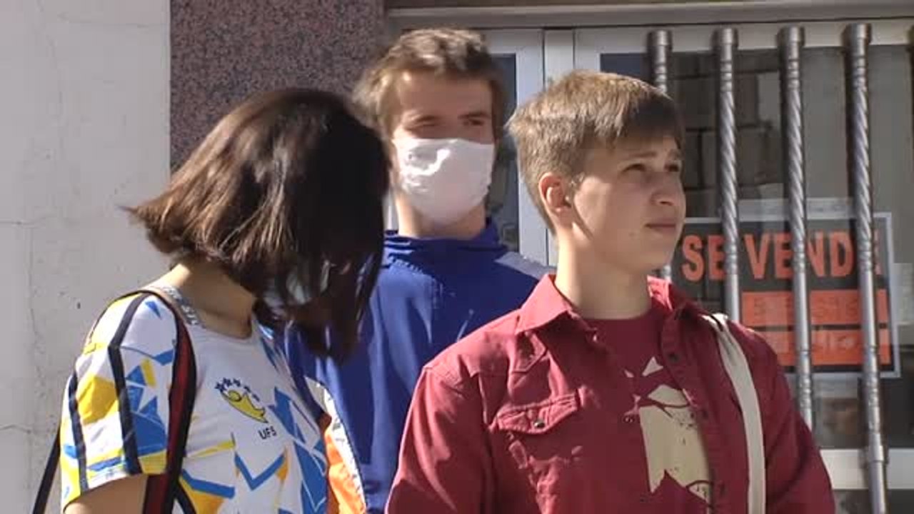 La guerra deja atrapados en Ávila a once menores ucranianos y a sus tres monitores