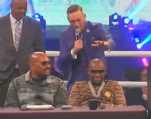 Mayweather, McGregor trade taunts and insults