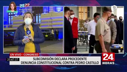 Download Video: Declaran procedente denuncia constitucional contra Pedro Castillo por traición a la patria