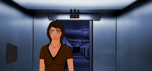 Alone At Office - Short Animated Horror Movie (English)