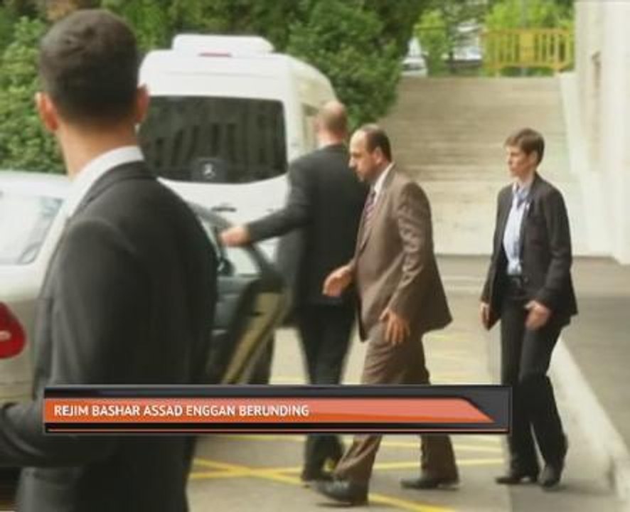 Rejim Bashar Al Assad enggan berunding