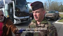 Ukraine : départs de soldats français pour la Roumanie