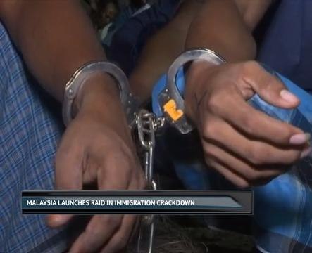 Malaysia launches raid in immigration crackdown