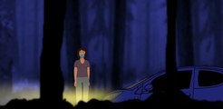 Terrifying Hitchhiking - Short Animated Horror Movie (English)