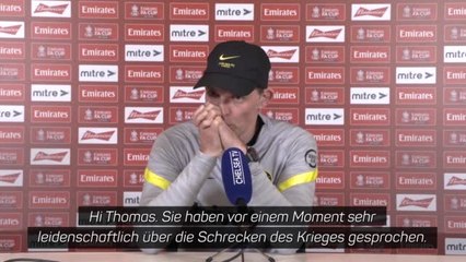 Tuchel fleht: Keine Fragen mehr zu Ukraine-Krieg