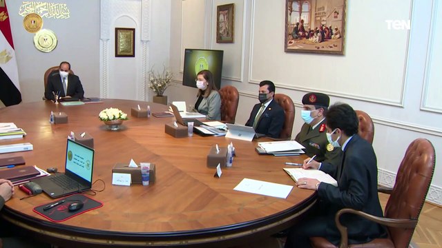 الرئيس يتابع الموقف التنفيذي بالمدن الرياضية الأولمبية الجديدة على مستوى الجمهورية