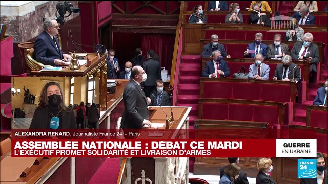 Ukraine : l'exécutif français promet solidarité et livraison d'armes