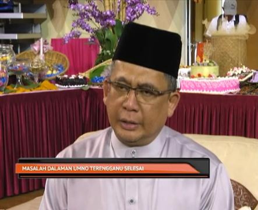 Masalah dalaman UMNO Terengganu selesai