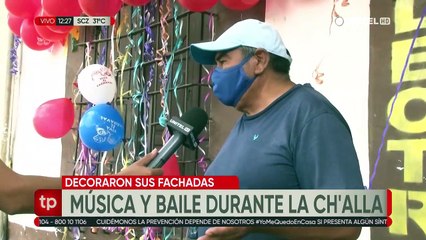 Familias Ch´allan sus viviendas y negocios para pedir a la Pachamama prosperidad