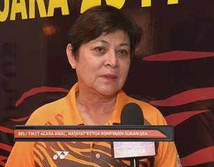 Beli tiket acara awal, nasihat ketua kontinjen Sukan Sea