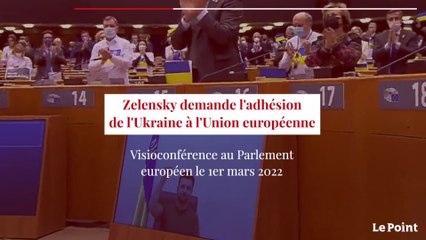 Zelensky : « Prouvez que vous êtes Européens ! »