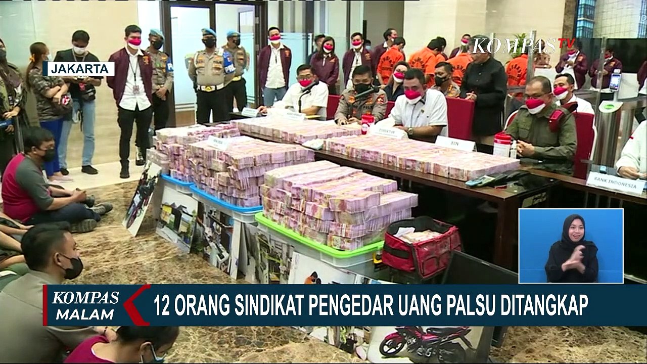 12 Pengedar Uang Palsu Mata Uang Rupiah dan USD Ditangkap, Pelaku Terancam 15 Tahun Penjara!