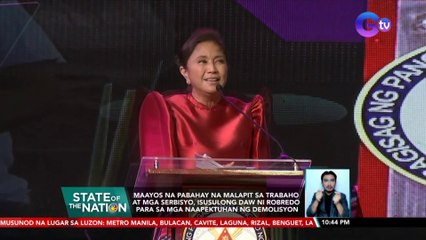 Скачать видео: Robredo, hinimok ang mga taga-suporta na isulong ang katotohanan sa gitna ng kumakalat na maling impormasyon | SONA