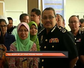 Tiga negeri belum ikrar perangi rasuah