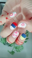 This "Nail Peace Art" We Dedicated For Peace #russia #ukraine in the name of humanity