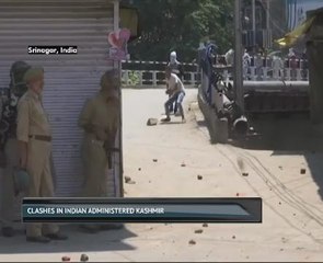 Clashes in Indian administered Kashmir