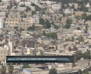 UNESCO lists Hebron as world heritage in danger