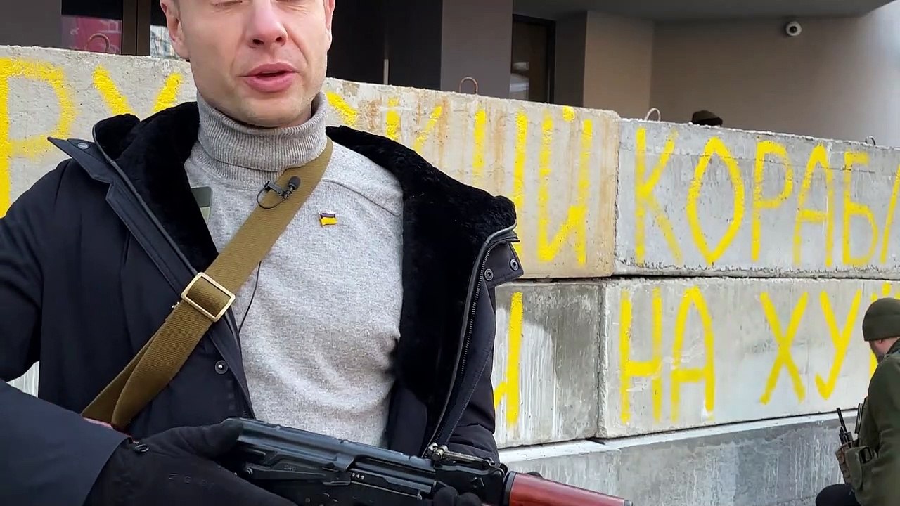 Freiwillige in Kiew: 'Wir werden ihnen die Hölle auf Erden bereiten'