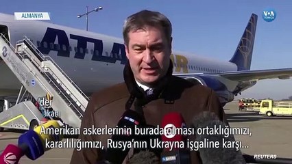 Amerikalı Askerler Ukrayna’ya Destek İçin Almanya’da
