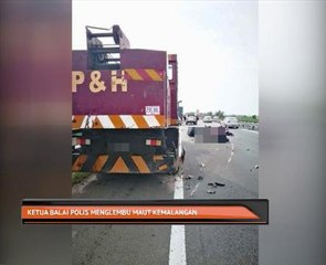 Ketua Balai Polis Menglembu maut kemalangan