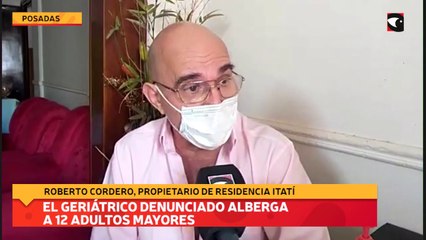 El geriátrico denunciado alberga a 12 adultos mayores