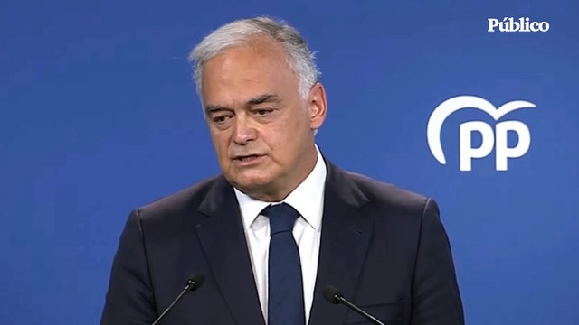 Esteban González Pons: No es un congreso de refundación, es un congreso de reinicio