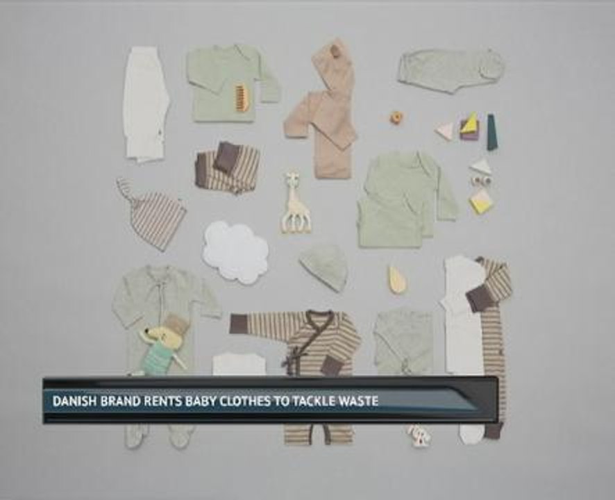 Danish brand rents baby clothes to tackle waste