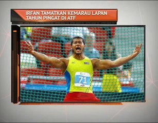 Muhammad Irfan Shamsudin tamatkan kemarau lapan tahun pingat di ATF