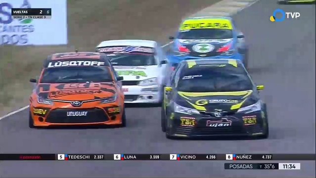 Turismo Nacional 2022 Bahia Blanca Race 1 Lambiris Merlo Crazy Epic Battle Lead